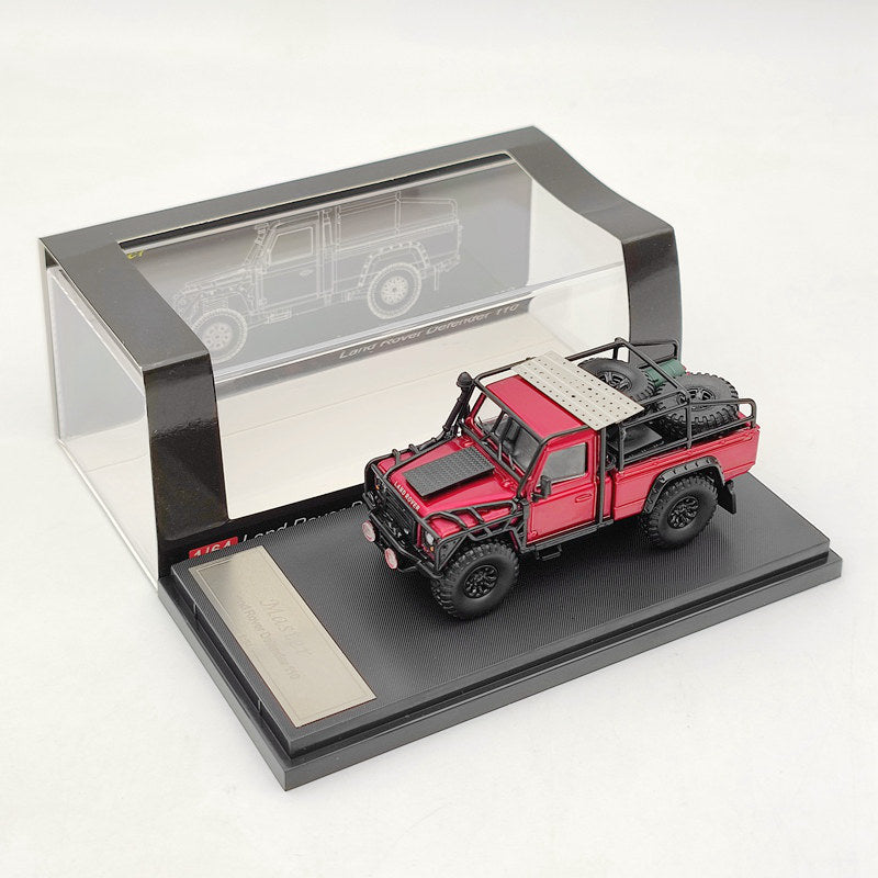 3 Colors Master 1:64 Land Rover Defender 110 Pickup Diecast Toys Car Models Collection Gifts Black/Gray/Red