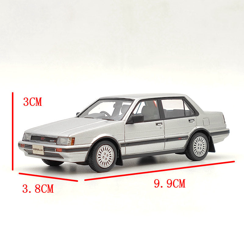 Hi Story 1:43 Toyota Corolla Sedan GT 1985 HS327 Resin Model Limited Collection