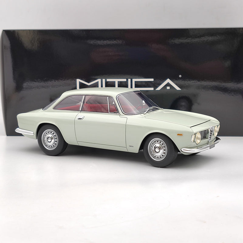 MITICA 1/18 Alfa Romeo Giulia 1600 Sprint GT 1963 MITICA100010 Azzurro Spaziov Resin Model Car Gift