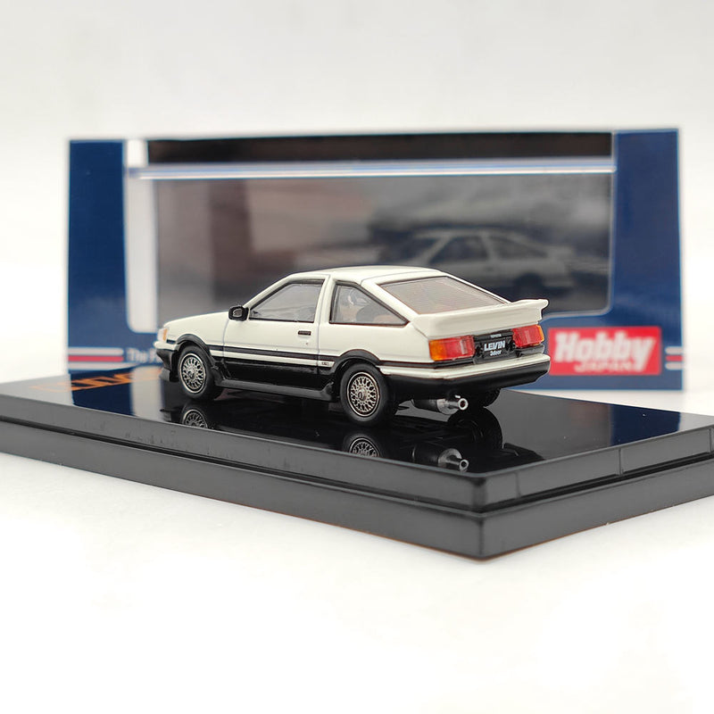 1/64 Hobby Japan TOYOTA COROLLA LEVIN AE86 3 Door CUSTOM White HJ641037CWK Diecast Model Toys Car Limited Collection Gift