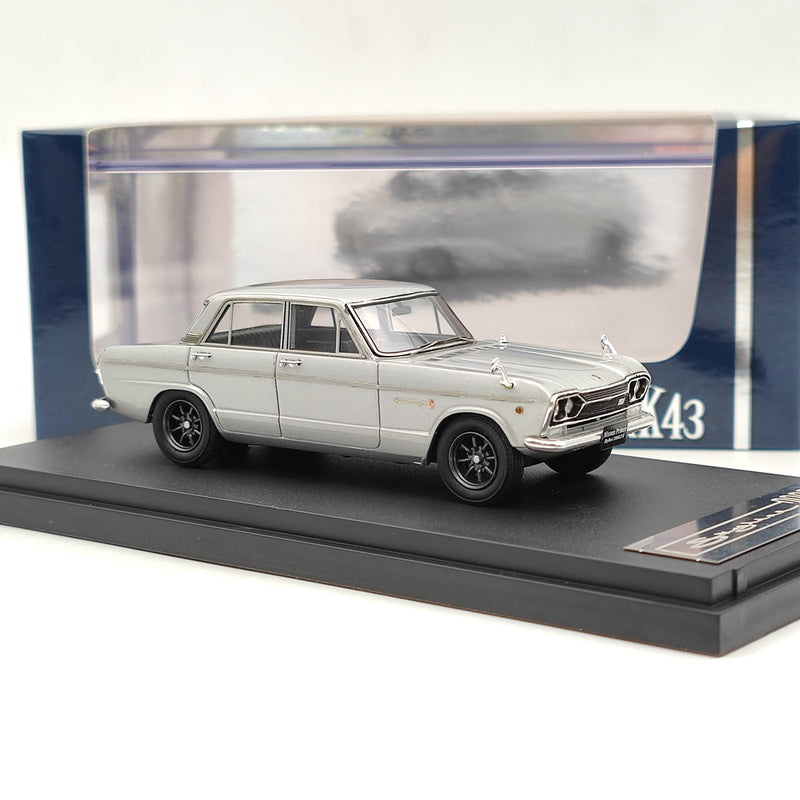 Mark43 1:43 Nissan Prince Skyline 2000GT-B (S54B-3) Silver Sport Wheel PM4323SS Resin Model Car Limited Collection Auto Toys Gift