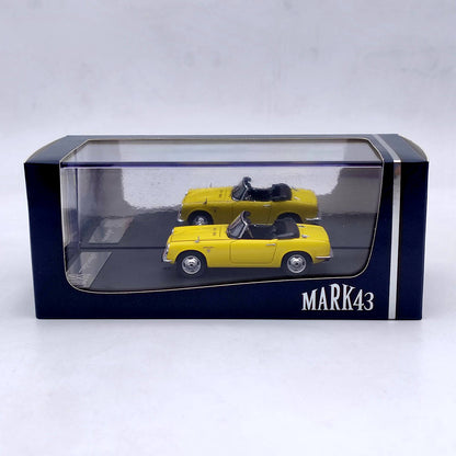 Mark43 1/43 Honda S800 1967 Yellow Convertible PM4375Y Resin Model Car Limited Edition Gift