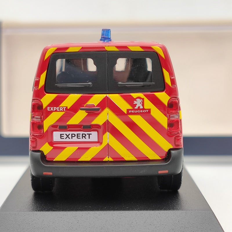 Norev 1/43 2016 Peugeot Expert Pompiers Firefighters Minibus Diecast model Cars