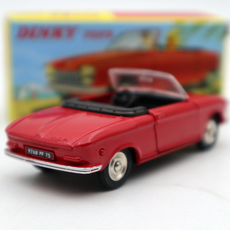 Atlas 1:43 Dinky Toys 511 Cabriolet 204 Peugeot Red Diecast models car Limited Edition Collection Toy Gift