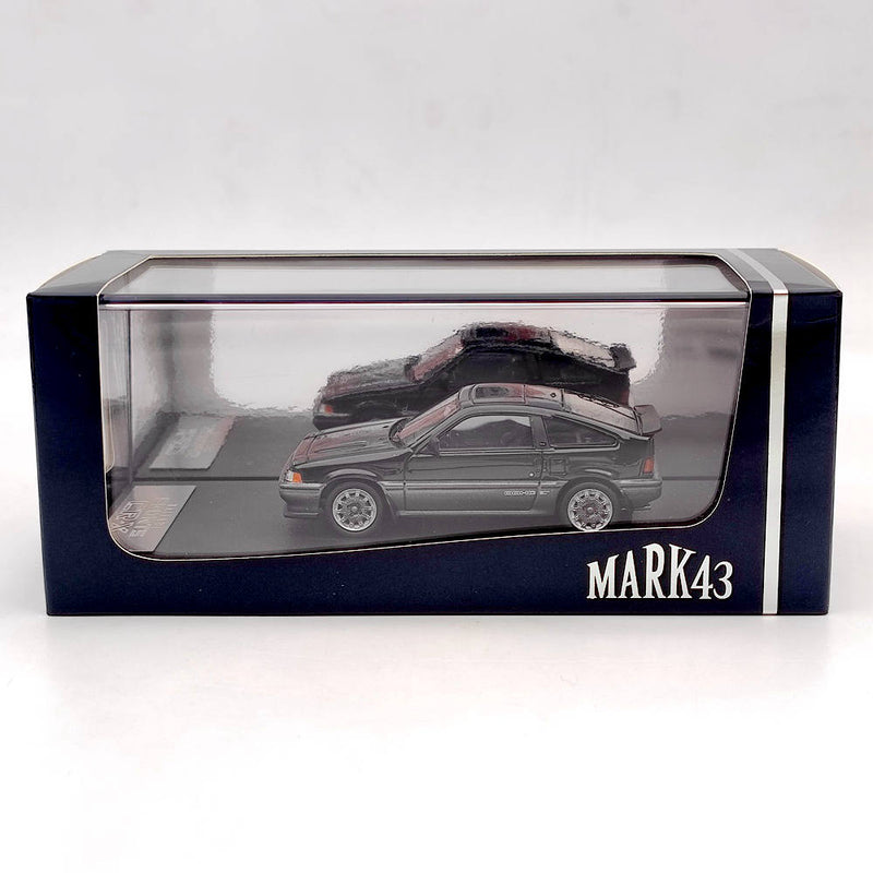 Mark43 1/43 Honda Ballade Sports CR-X Si AS CF-48 Wheel Black PM4384SBK Resin Model Toys Car Limited Collection