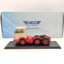 NEO SCALE MODELS 1/43 Hanomag Henschel Frontsteer F211 Truck NEO45311 beige&red Resin Toy Car Model Gift