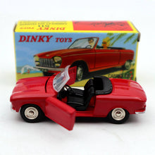 Atlas 1:43 Dinky Toys 511 Cabriolet 204 Peugeot Rouge Modèles moulés sous pression Voiture Édition limitée Collection Jouet Cadeau