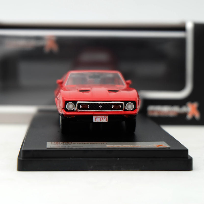 Premium X 1:43 Ford Mustang Mach 1 1971 Red PRD396J Diecast Models Car Limited Edition Auto Collection Gift