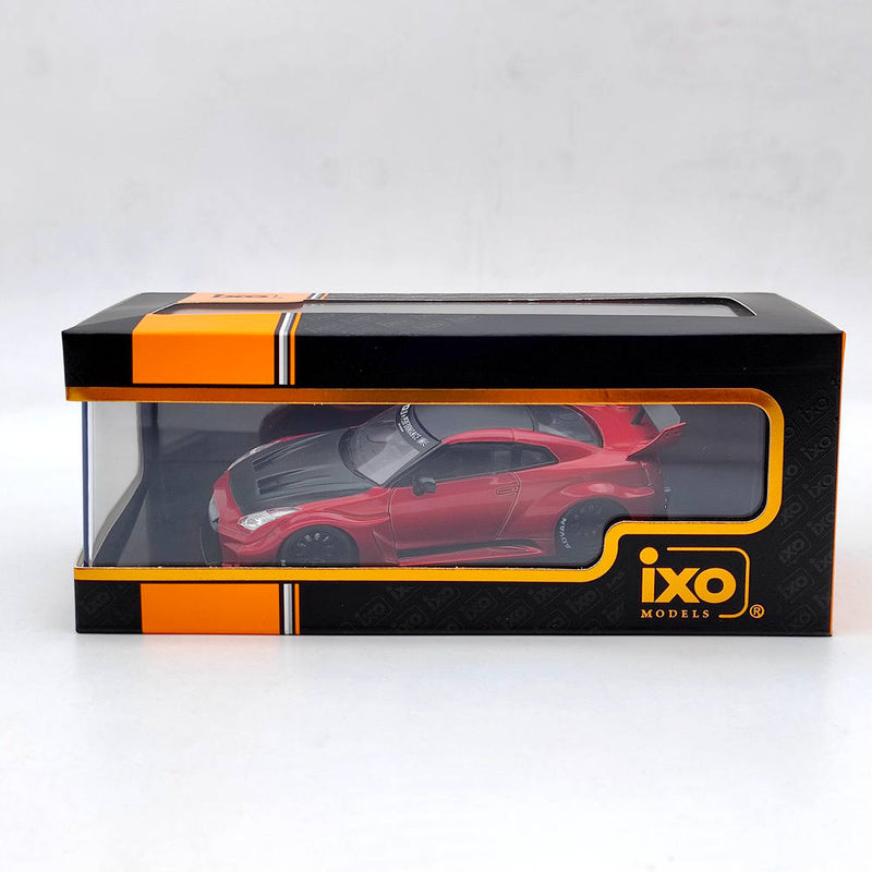 IXO 1:43 LB-Silhouette WORKS GT NISSAN 35GT-RR 2019 MOC313 Diecast Model Car Red Toy Gift