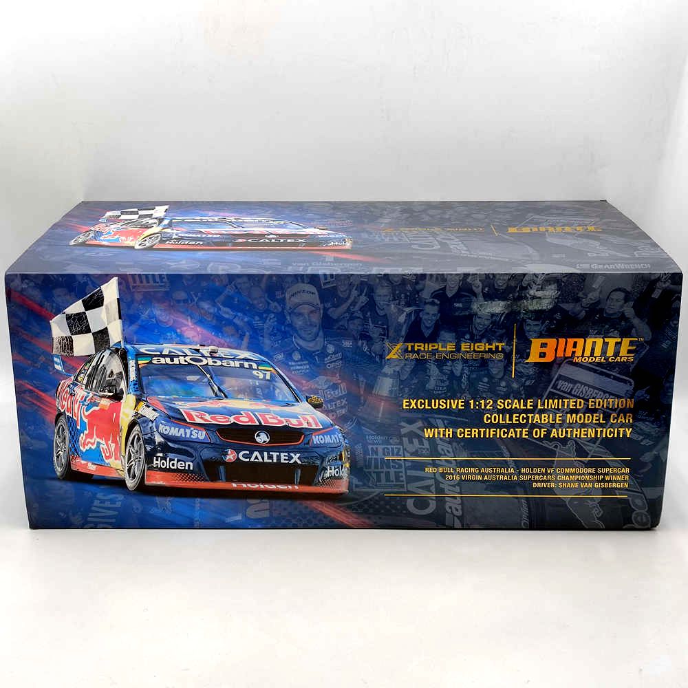 1/12 HOLDEN VF COMMODORE SUPERCAR 2016 CHAMPIONNAT D'AUSTRALIE #97 B12H16X JOUETS EN RÉSINE VOITURE CADEAU