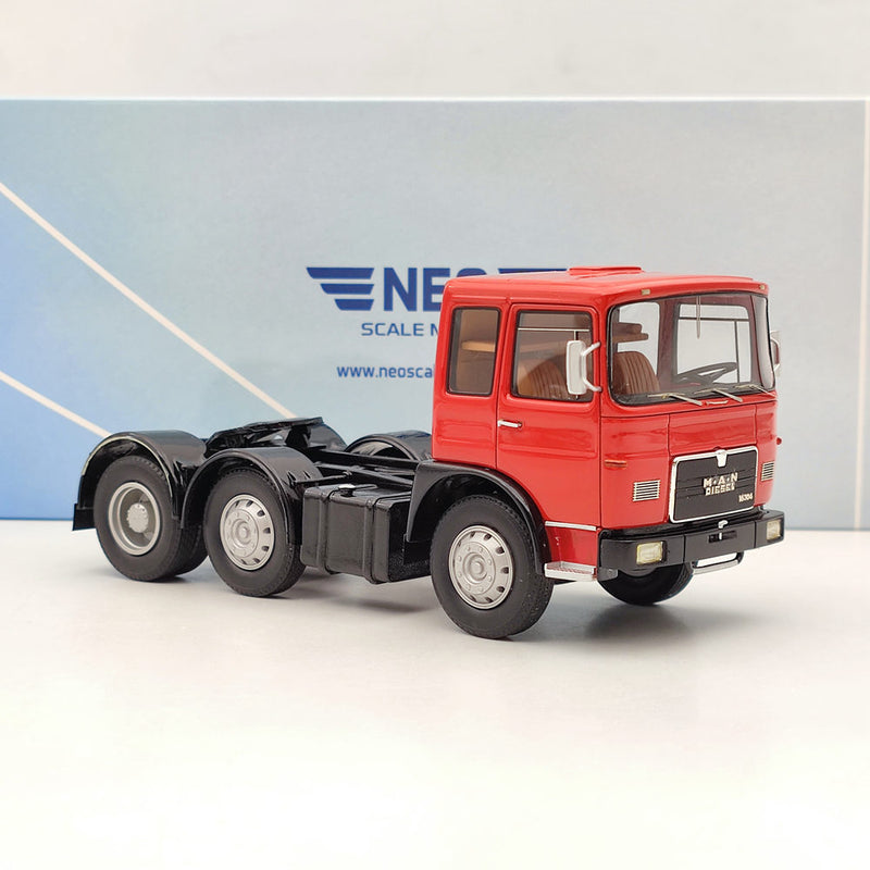 NEO SCALE MODELS 1:43 1968 MAN F7 TRACTOR TRUCK Red NEO45456 Resin Limited Car Gift