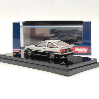 1/64 Hobby Japan TOYOTA COROLLA LEVIN AE86 3 Door CUSTOM Sliver HJ641037CSK Diecast Model Toys Car Limited Collection Gift
