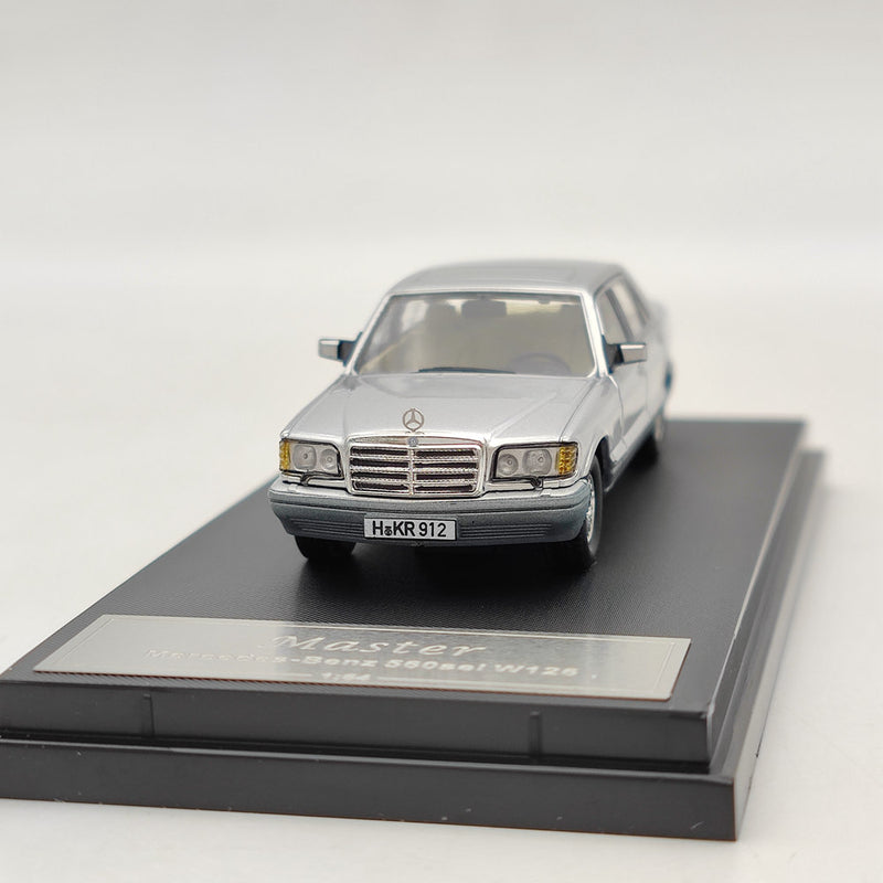 1/64 Master Mercedes Benz S560 W126 Double Color Diecast Toys Car Models Collection Gifts Limited Edition