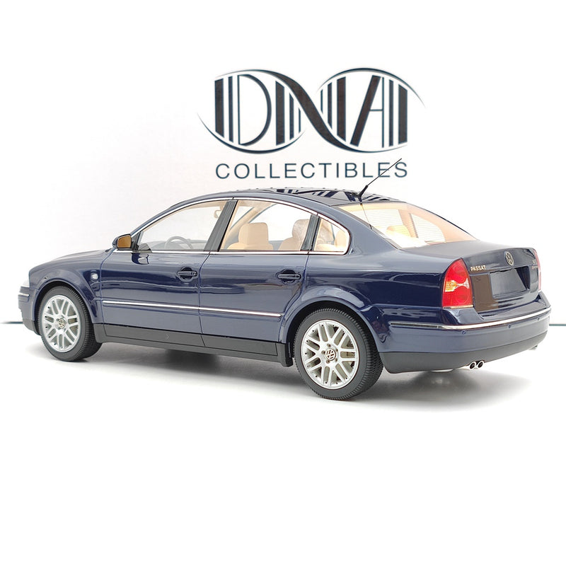 DNA Collectibles 1/18 Volkswagen VW Passat W8 2001 DNA000029 Resin Model Blue Toy Car Gift