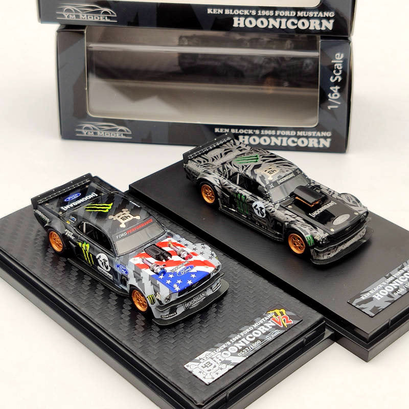 YM Model 1:64 Ford Mustang 1965 Ken Block's Hoonicorn