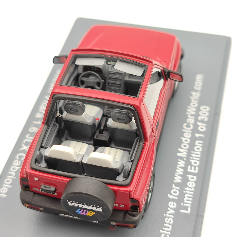 1/43 NEO SCALE MODELS Suzuki Vitara 1.6 JLX Cabriolet Red Resin Car Limited Collection