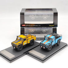 Master 1:64 Land Rover Pickup Gulf/Camel Cup Jouets moulés sous pression Modèles de voitures Collection limitée Cadeaux