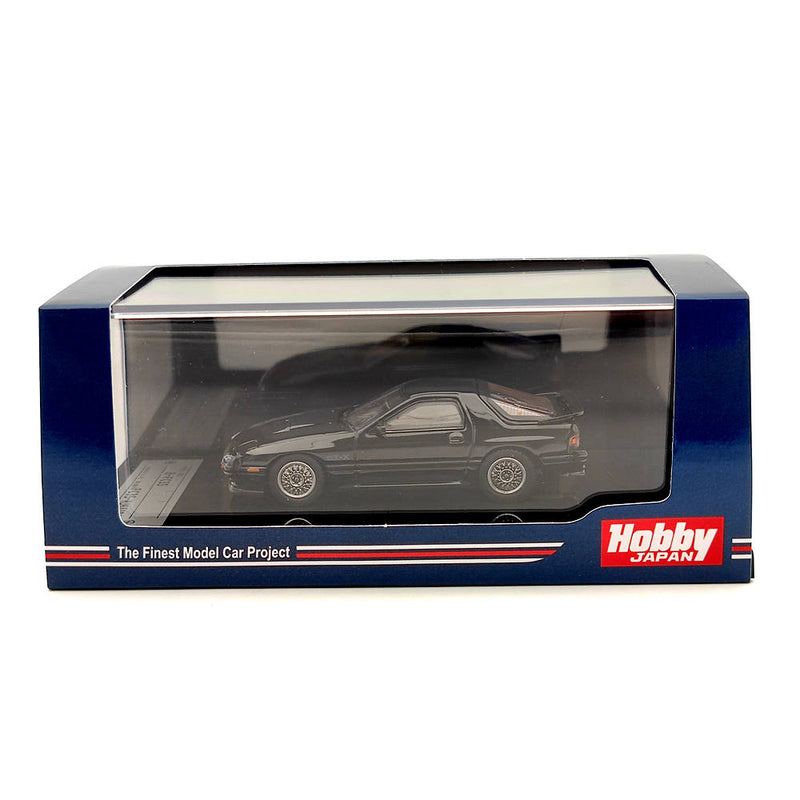 Hobby Japan HJ641043BK 1/64 Mazda RX-7 FD3S GT-X Black Diecast Model Car Limited Gift
