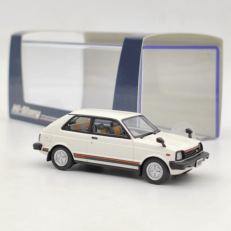 Hi-Story 1:43 Toyota Starlet Si 1982 HS303 Resin Models Car Limited Collection