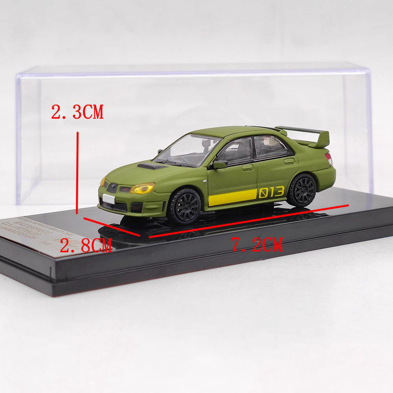 MC 1/64 2006 Subaru Impreza WRX STi Masterpiece Collectibles 13th Anniversary Diecast Model Toys Car Collection Gift