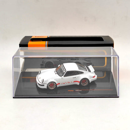 IXO 1/43 PORSCHE RWB 964 Rauhwelt MOC305 White Diecast Model Limited Collection