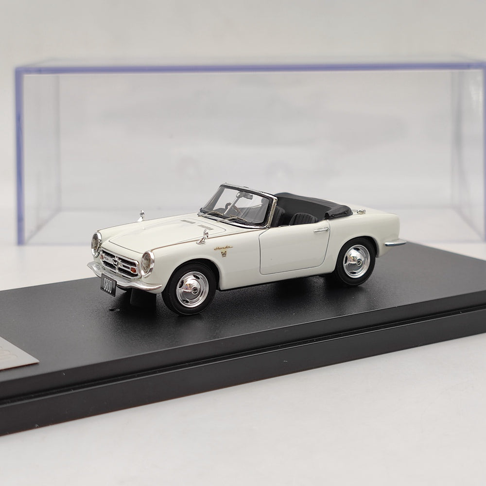 Mark43 1/43 Honda S800 1967 White Convertible PM4375W Resin Model