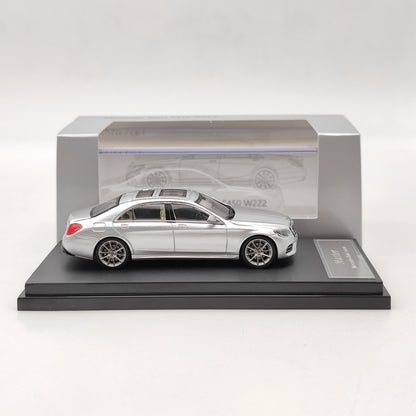 Master 1:64 Mercedes-Benz S450 W222 Jouets moulés sous pression Modèles de voitures Collection Cadeaux Édition limitée