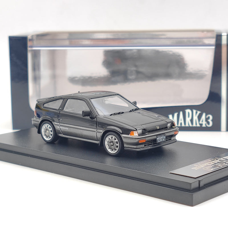 Mark43 1/43 Honda Ballade Sports CR-X Si AS CF-48 Wheel Black PM4384SBK Resin Model Toys Car Limited Collection