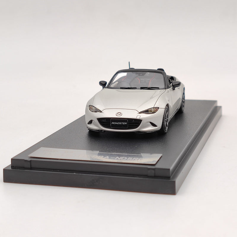 Mark43 1/43 Mazda Roadster RS(ND5RC) Silver PM4346RS Resin Model Car Limited Gift