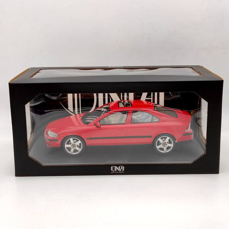 DNA Collectibles 1/18 Volvo S60 R 2003 DNA000106 Resin Model Car Limited Red Toy Gift