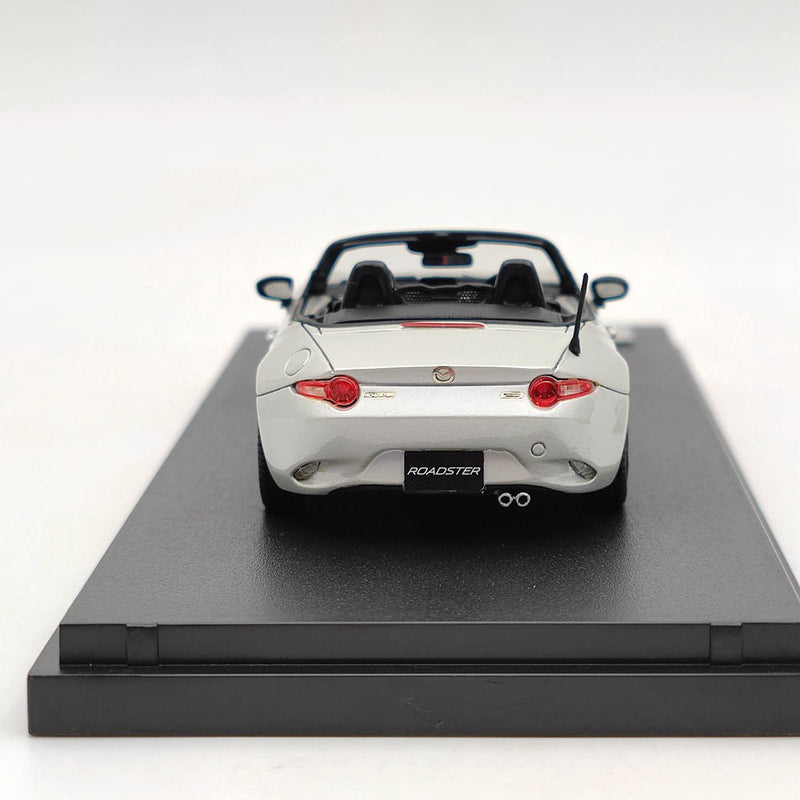 Mark43 1/43 Mazda Roadster RS(ND5RC) Silver PM4346RS Resin Model Car Limited Gift