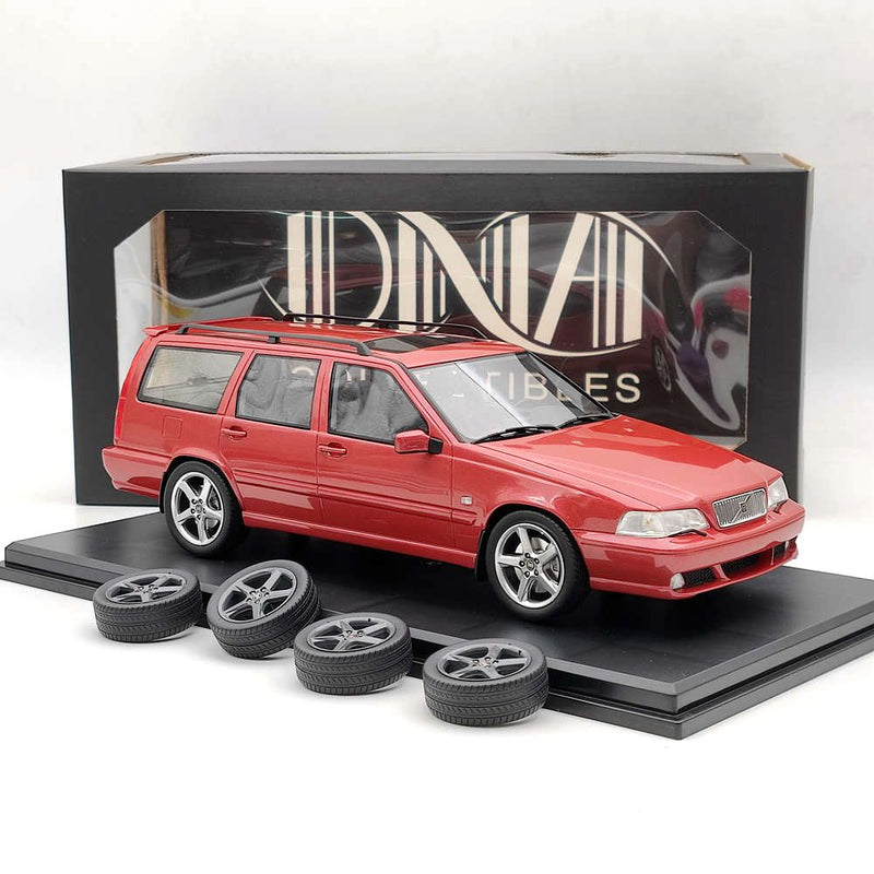DNA Collectibles 1/18 VOLVO V70 R P80 1998 DNA000154 Resin Model Car Limited Red Toys Gift