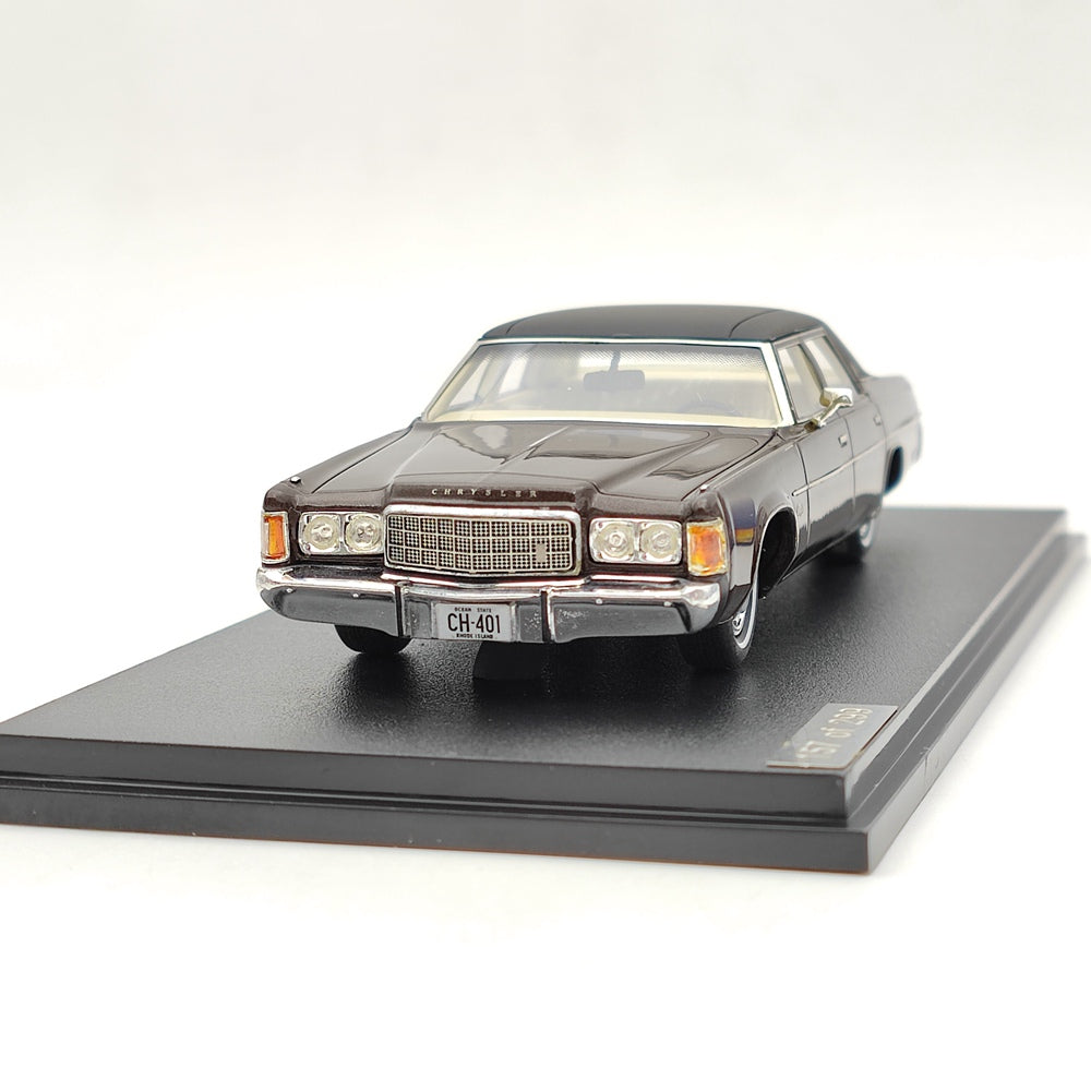 GLM Models 1/43 1974 Chrysler Newport #106401 Brown Resin Car Limited  Collection