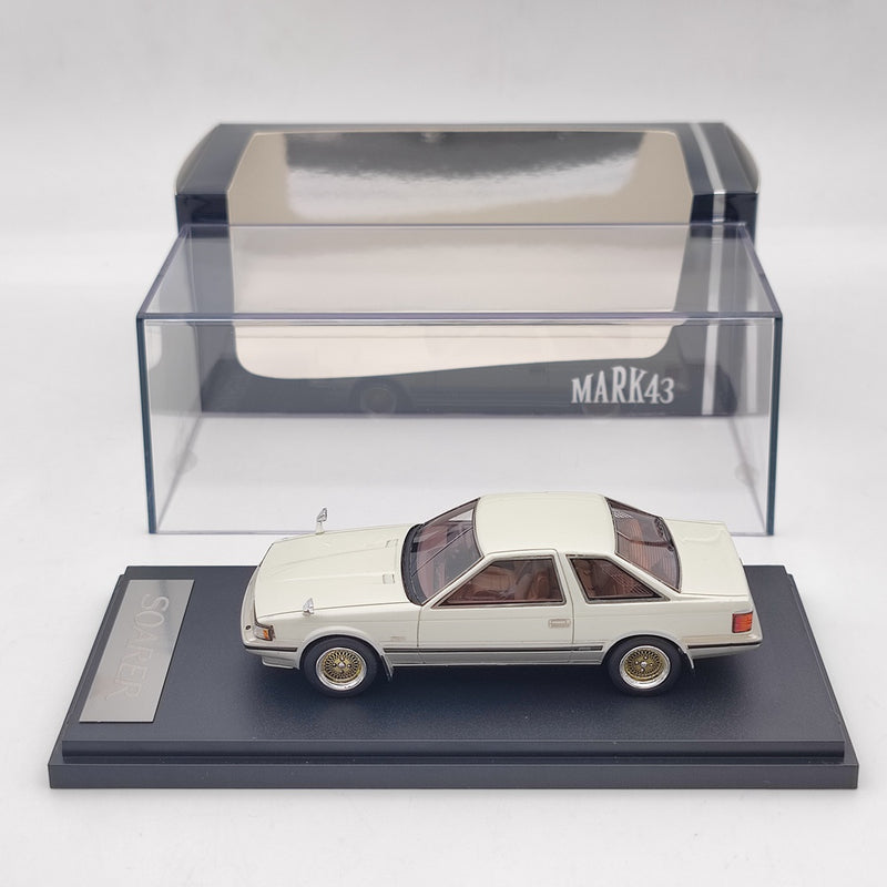 Mark43 1/43 Toyota Soarea 2800GT-Limited Customized White PM4395LW Model Car Edition Collection