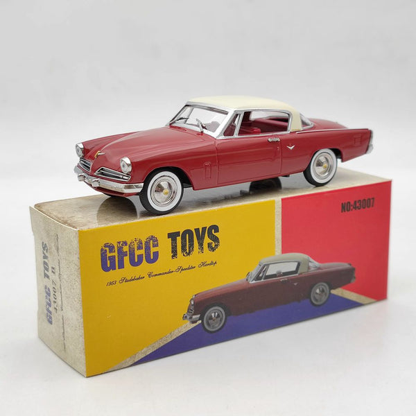GFCC 1:43 1953 Studebaker Commander-Speedster Hardtop #43007B Alloy car model Limited Collection Toys Gift