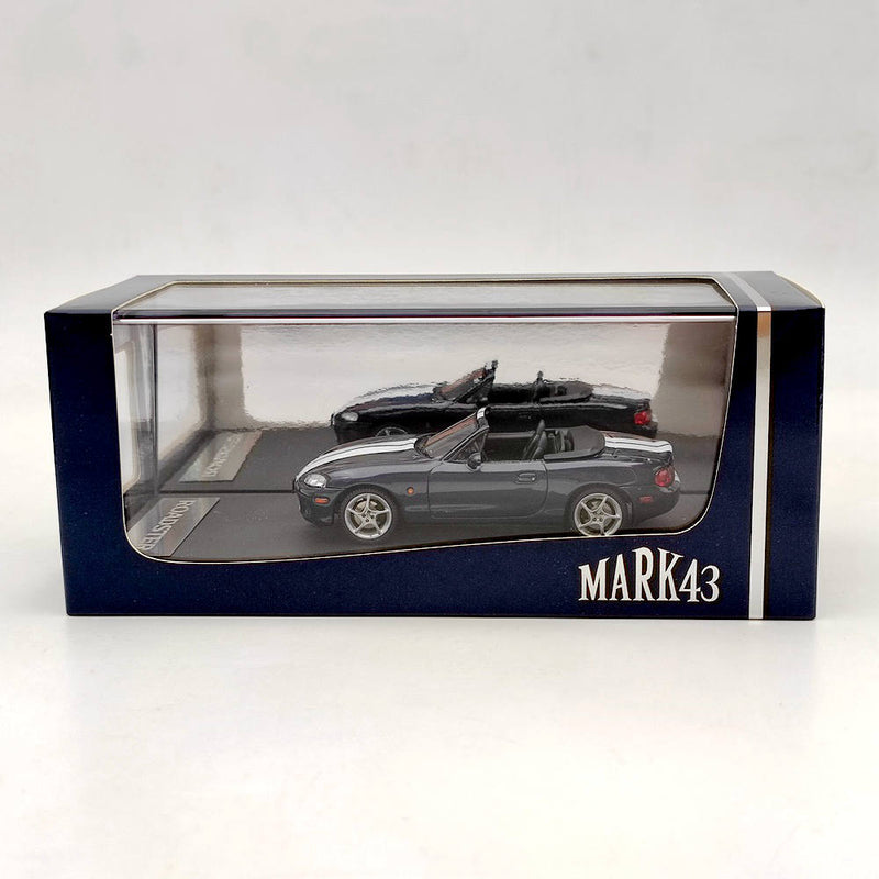 Mark43 1/43 Mazda Roadster RS (NB8C) 2000 Convertible Blue PM4325SDB Resin Model Car Gift