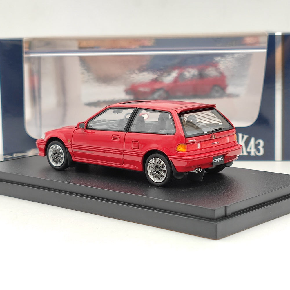 Mark43 1/43 Honda CIVIC Si EF3 with MUGEN CF-48 Wheel Red