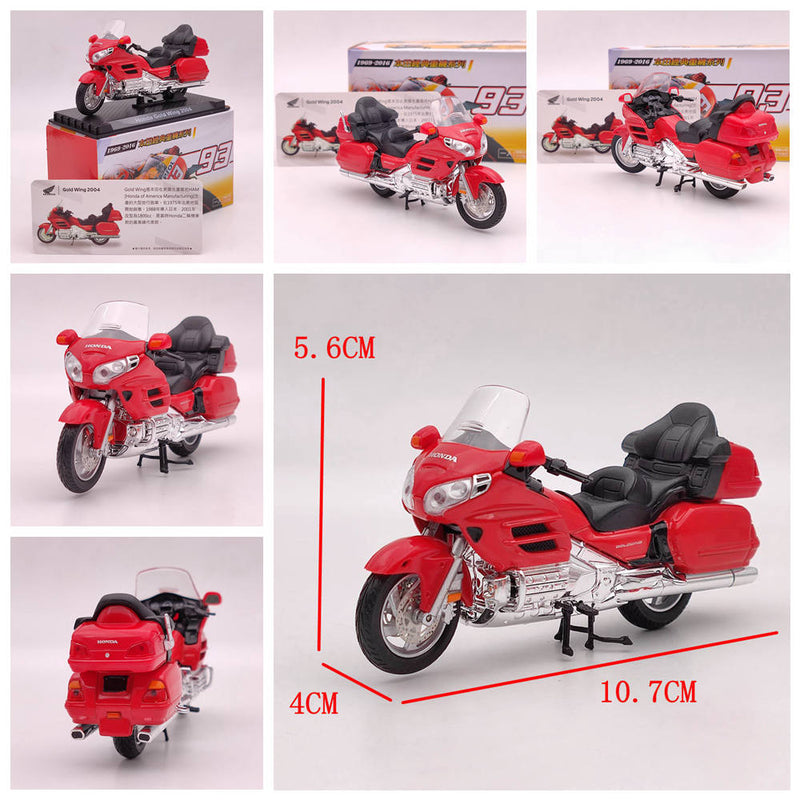 1/24 Honda CB750/Valkyrie/VFR750R/GORILLA/Goldwing/RC213V Diecast Motorcycle Model Gift