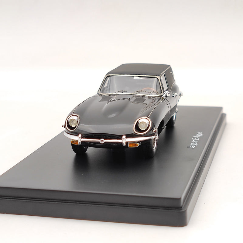 1/43 SCHUCO JAGUAR E-TYPE "HAROLD & AMP MAUDE" FUNERAL CAR - black Resin Model Car Limited Collection Gift
