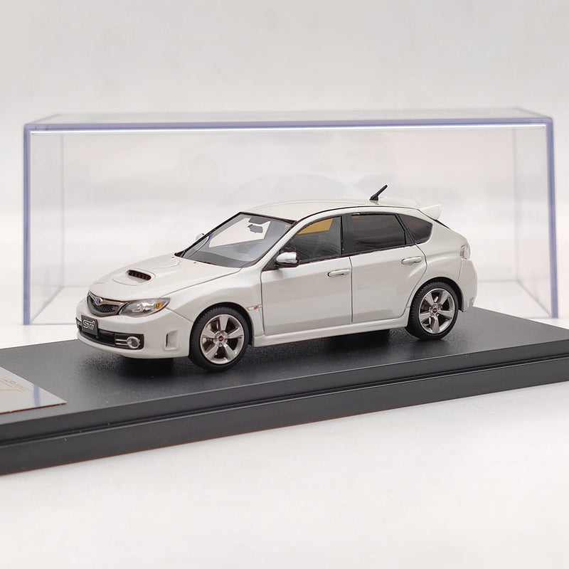 Mark43 1/43 Subaru Impreza WRX  STI GRB White PM4370W Resin Model Car Limited Edition Toy Gift