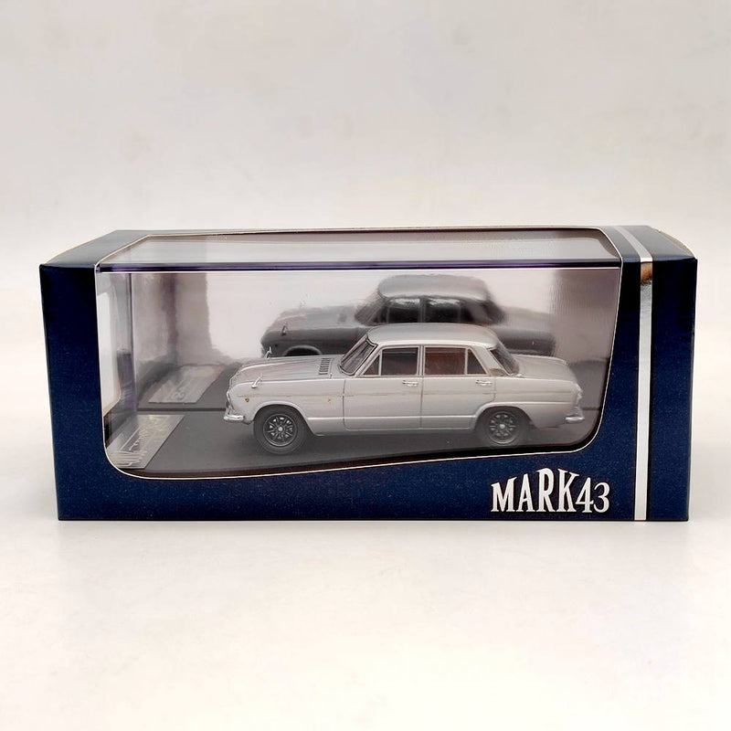 Mark43 1:43 Nissan Prince Skyline 2000GT-B (S54B-3) Silver Sport Wheel PM4323SS Resin Model Car Limited Collection Auto Toys Gift