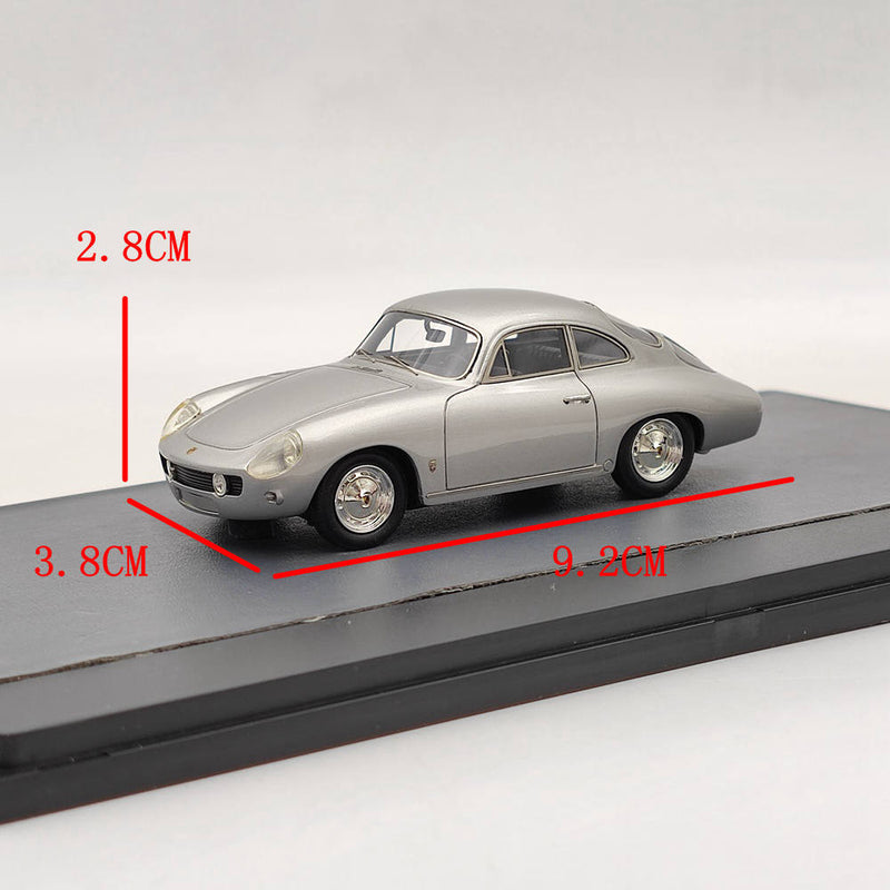 1/43 MATRIX-MODELS Porsche 356B 1600 Reutter Ghia-Aigle 1961 Silver MX41607-011 Resin Toy Car Gift