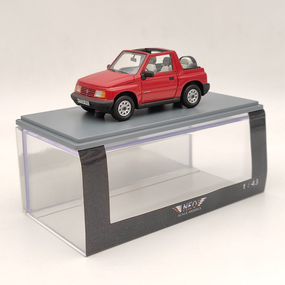 1/43 NEO SCALE MODELS Suzuki Vitara 1.6 JLX Cabriolet Red Resin Car Limited Collection