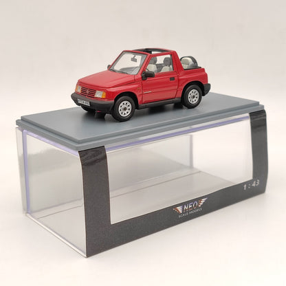 1/43 NEO SCALE MODELS Suzuki Vitara 1.6 JLX Cabriolet Red Resin Car Limited Collection