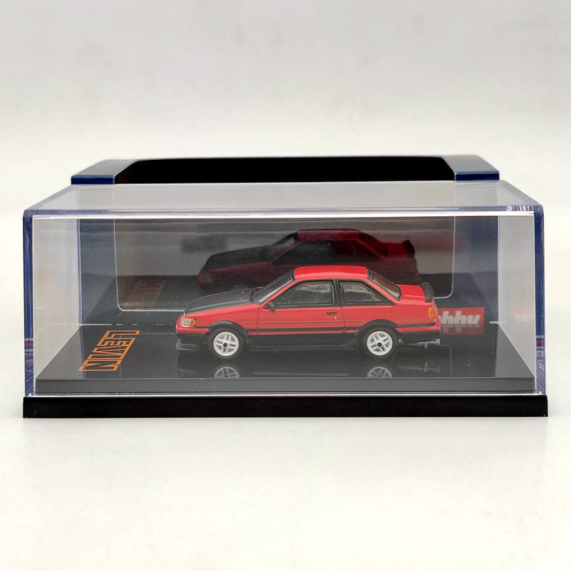 1/64 Hobby Japan TOYOTA COROLLA LEVIN AE86 2 Door TOM'S IGETA WHEEL HJ641035TRK Diecast Model Toys Car Limited Collection Gift