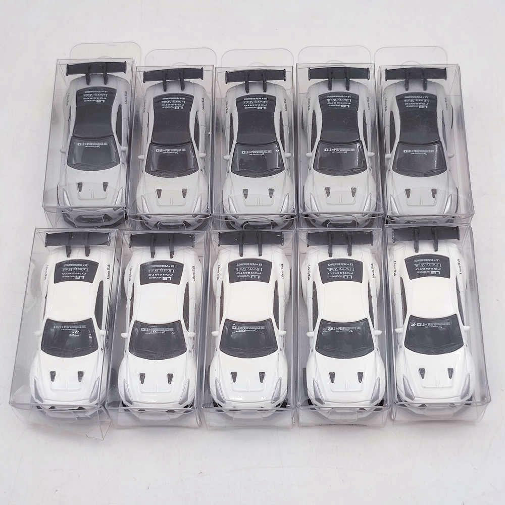 5PCS/10PCS SUM 1:87 Nissan GTR 34 Liberty Walk Diecast Models Toys Car Collection Auto Gifts
