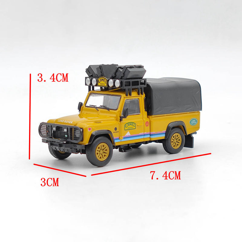Master 1:64 Land Rover Pickup Convertible Camel Cup Diecast Toys Car Models Collection Gifts
