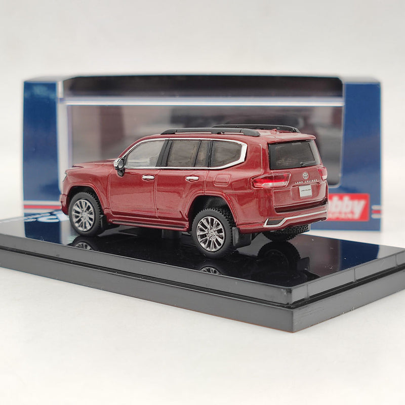 1/64 Hobby Japan Toyota LAND CRUISER (JA300W) ZX Red HJ641050AR Diecast Model Car Limited Collection Gift