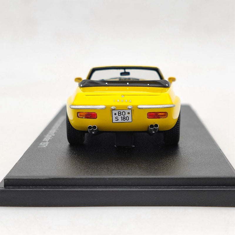 1/43 BOS lntermeccanica lndra 1971 Yellow Resin Model Car Limited Collection Toys Gift