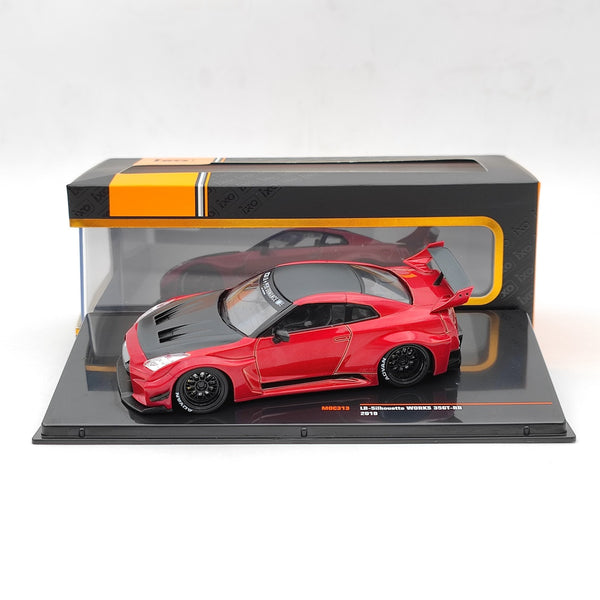 IXO 1:43 LB-Silhouette WORKS GT NISSAN 35GT-RR 2019 MOC313 Diecast Model Car Red Toy Gift